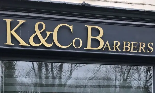 The K and Co sign above the window